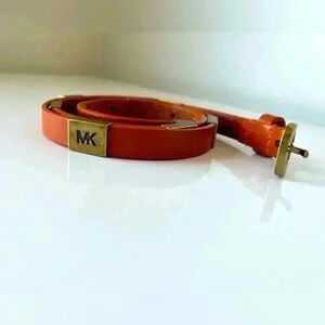 Michael Kors Skinny Leather Women’s Belt Size Small for Pants or Dress